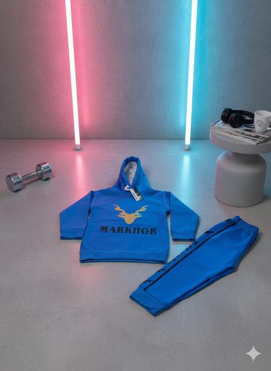 "Markhor" Printed Kids Tracksuit