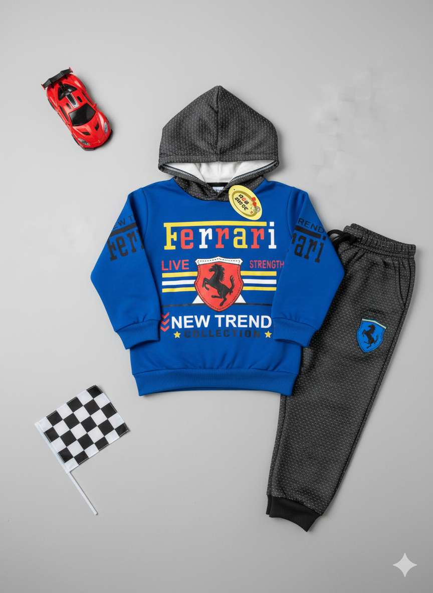 Kids Racing Champion Tracksuit