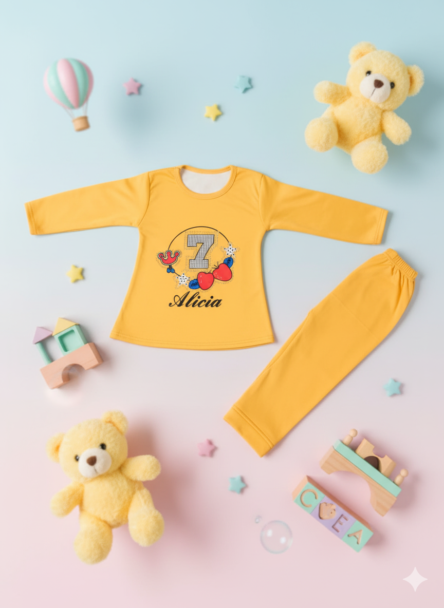 Alicia Royal Glitter Suit