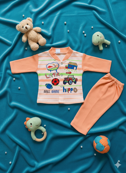 “Little Hippo Newborn Suit – Size 1 & 2”