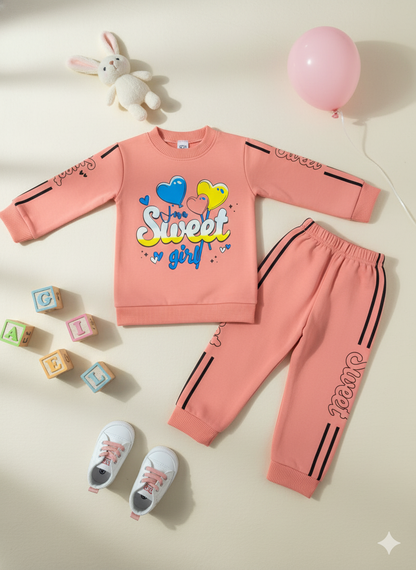 Sweet Girl Kids Tracksuit - Urban Style Edition